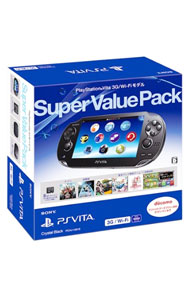 PlayStation Vita Super Value Pack 3G/Wi-Fiモデル クリスタル・ブラック