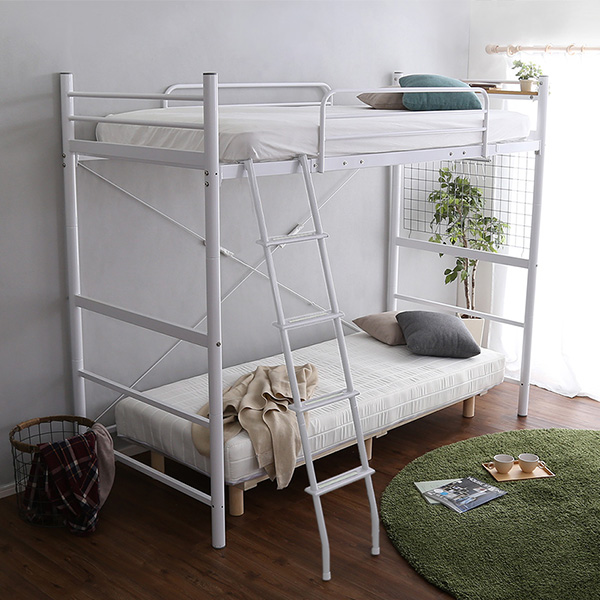  loft bed high type single . attaching outlet attaching height adjustment possibility system bed loft bed 