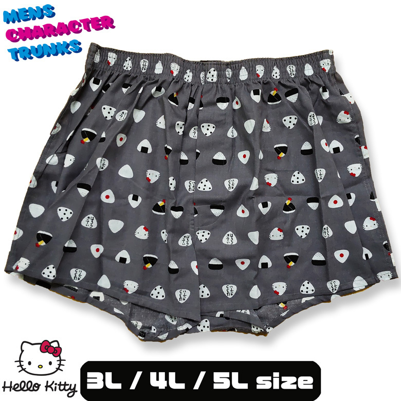 sanrio サンリオ ハロー キティ トランクス パンツ メンズ 綿100 sanrio サンリオ ハロー キティ トランクス パンツ メンズ 綿100