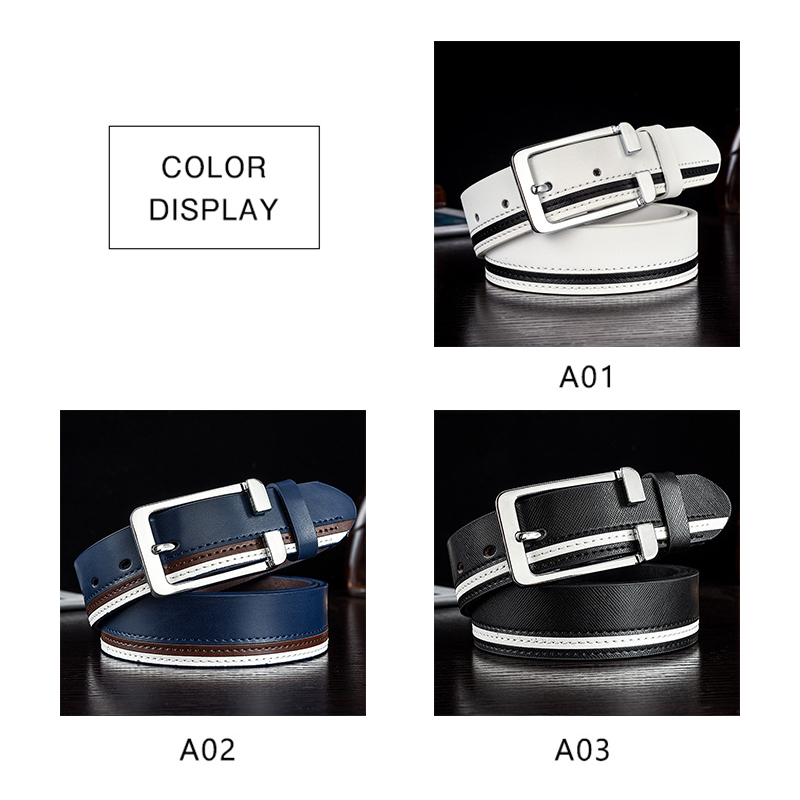  original leather belt Golf belt men's leather leather long large stylish business Golf casual .. interview white black blue business trip lady's free shipping 
