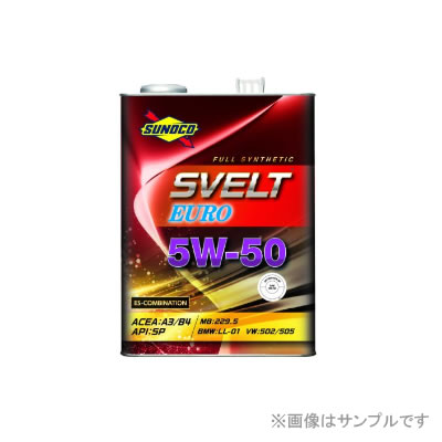 SUNOCO Svelt EURO 5W-50 SP 20L エンジンオイルの商品画像