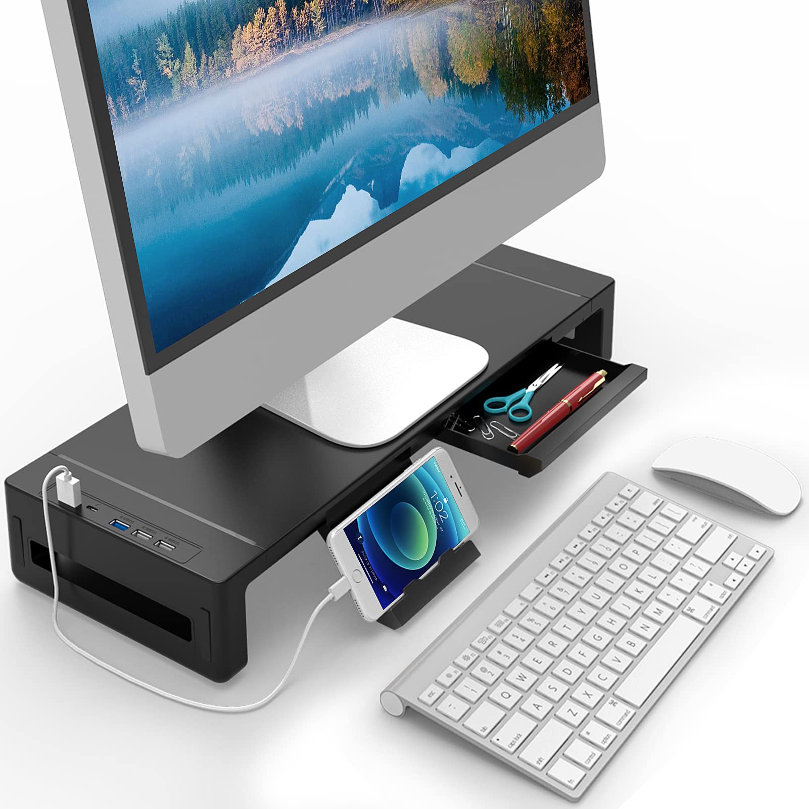 HUASUN монитор шт. USB2.0/3.0 данные пересылка имеется стол сверху шт. USB/TYPE-C зарядка имеется складной возможность дисплей шт. скидка .
