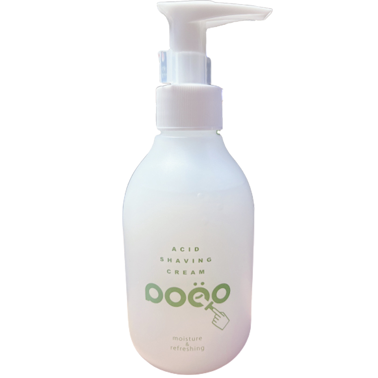 POCO ポコアシッドシェービング クリーム 190ml シェービングフォーム
