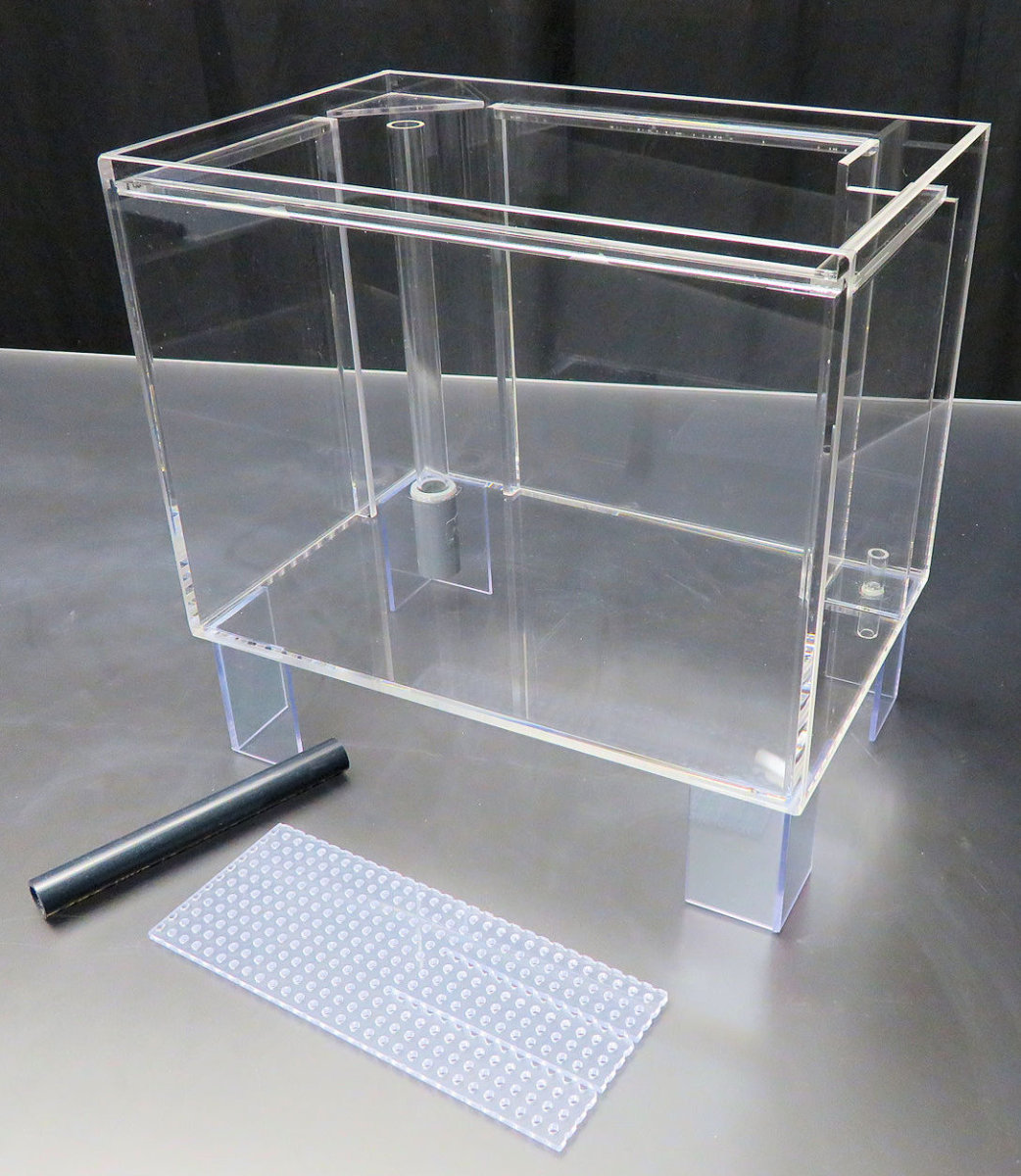  small size overflow aquarium 30×25×51cm