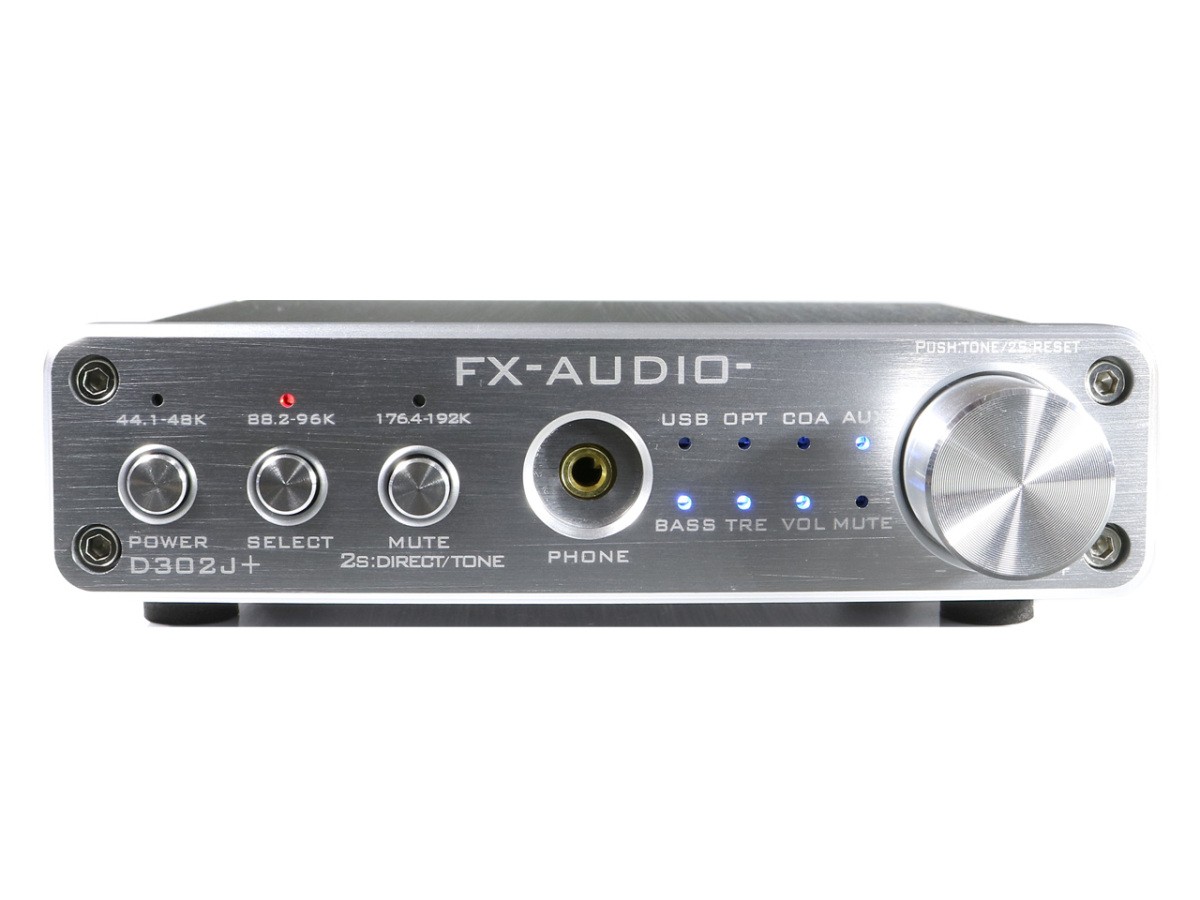 正規品質保証】 FX-AUDIO- D302J+ ブラック aob.adv.br