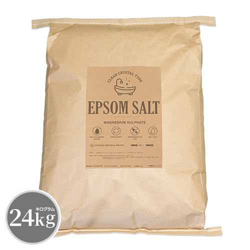 epsom salt EPSOM SALT <Clear Crystal Type> 24kg [ free shipping!( Hokkaido * Kyushu * Okinawa excepting )* including in a package un- possible ] [02] NICHIGA(nichiga) TK7