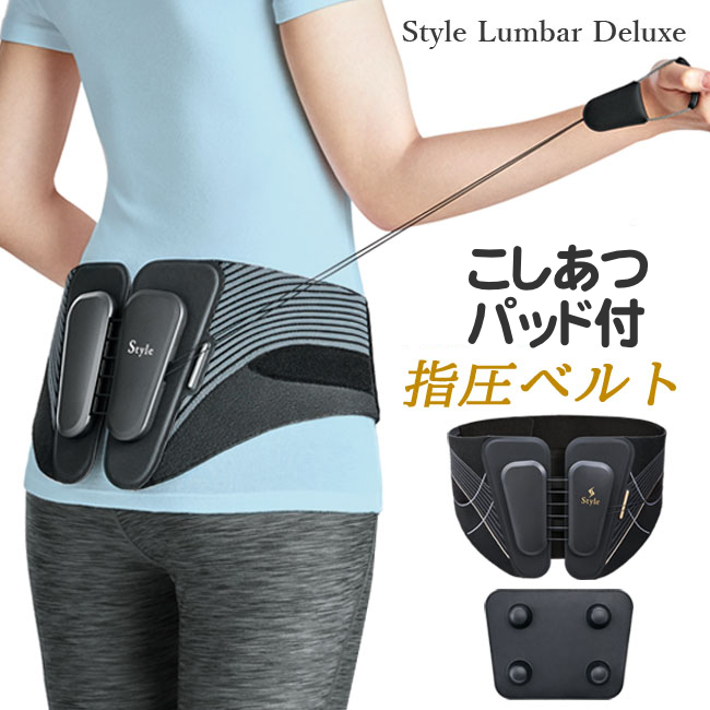 【ポイント付与+10%】 スタイルランバーデラックス Style Lumbar deluxe 腰 デスクワーク 在宅 オフィスワーク 姿勢 ランバー S字 STN STRの商品画像