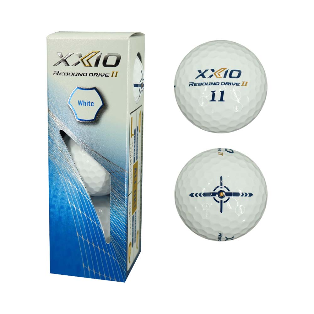 ラム　XXIO Rebound Drive II ホワイト　4箱 DUNLOP ゼクシオ リバウンド ドライブ II （ホワイト） 2023年モデル 1