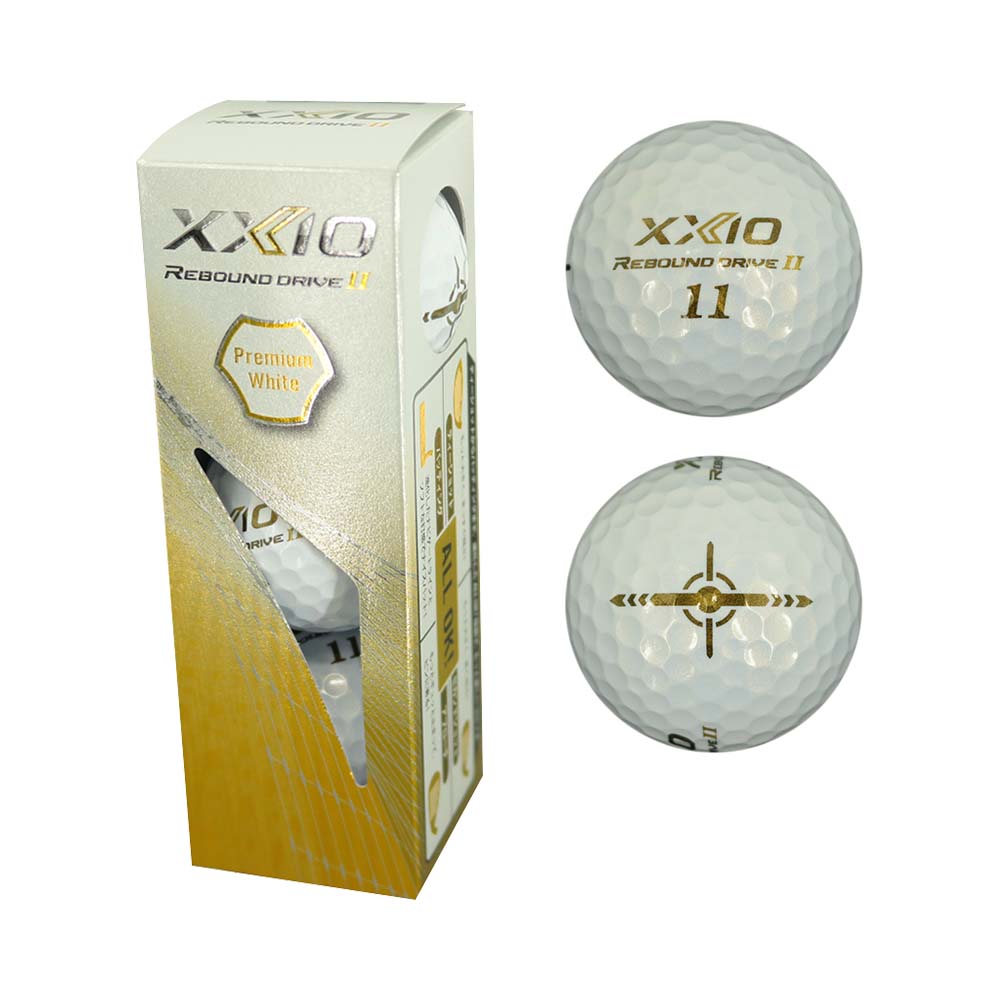 ラム　XXIO Rebound Drive II ホワイト　4箱 DUNLOP ゼクシオ リバウンド ドライブ II （ホワイト） 2023年モデル 1
