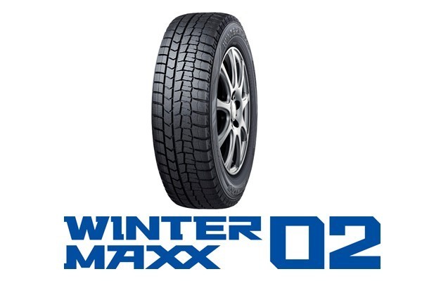 DUNLOP WINTER MAXX 02 195/65R15 91S タイヤ×1本 WINTER MAXX 自動車　スタッドレス、冬タイヤの商品画像