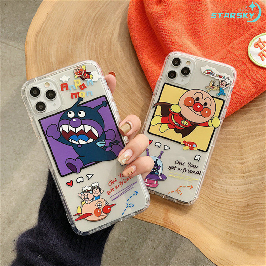  Soreike! Anpanman iPhone для смартфон кейс все машина type соответствует симпатичный мобильный кейс покрытие прозрачный ударопрочный iphone12 iphone13 iphone14 много тип 