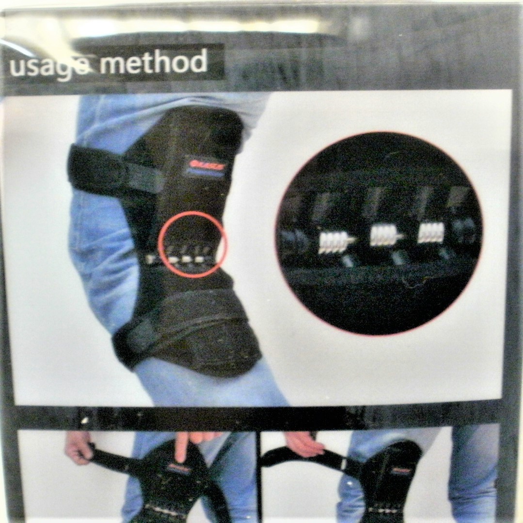  unopened *NASUS PowerKnee springs attaching knees supporter * knees protection booster, knees .. lift support * pain cancellation * sport & outdoor * outer box . pain equipped 