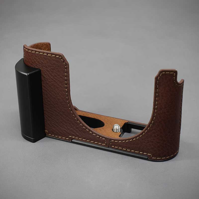  камера кейс Lims обод zLeica Q3 для итальянский кожанный кейс Brown metal plate натуральная кожа телячья кожа модный LC-Q3DBR LIM'S Япония стандартный магазин 