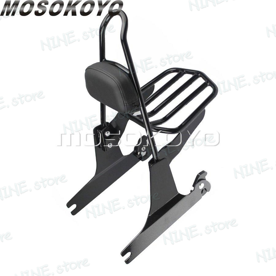 2006-2017 Harley Dyna Street Bob super fxd removed possibility sissy bar luggage rack .. sause pad parts recommendation 1