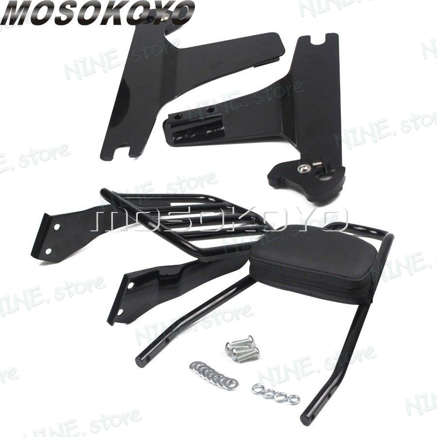 2006-2017 Harley Dyna Street Bob super fxd removed possibility sissy bar luggage rack .. sause pad parts recommendation 1