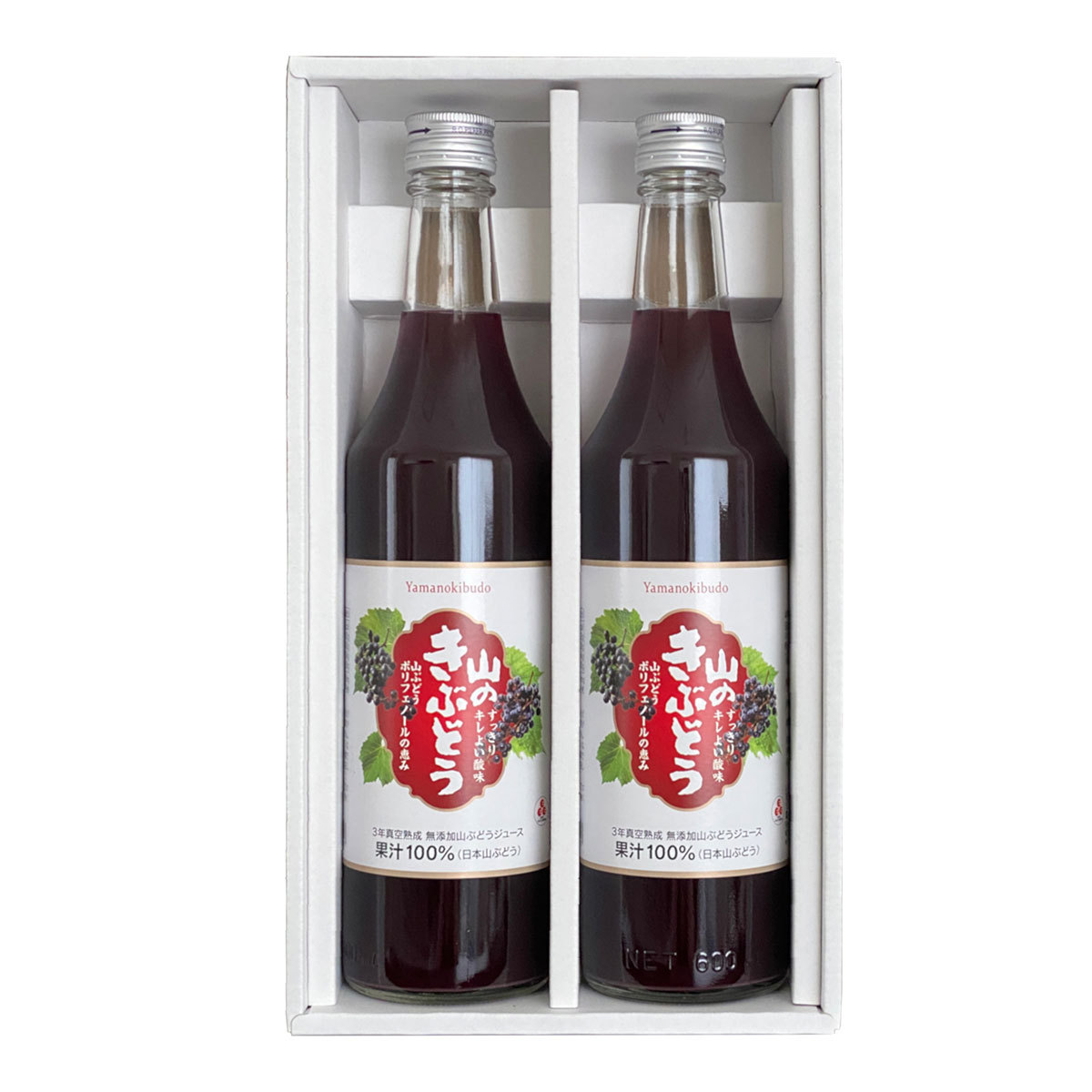 佐幸本店 佐幸 山のきぶどう 瓶 600ml×2 （#35セット 2本入×1） フルーツジュースの商品画像