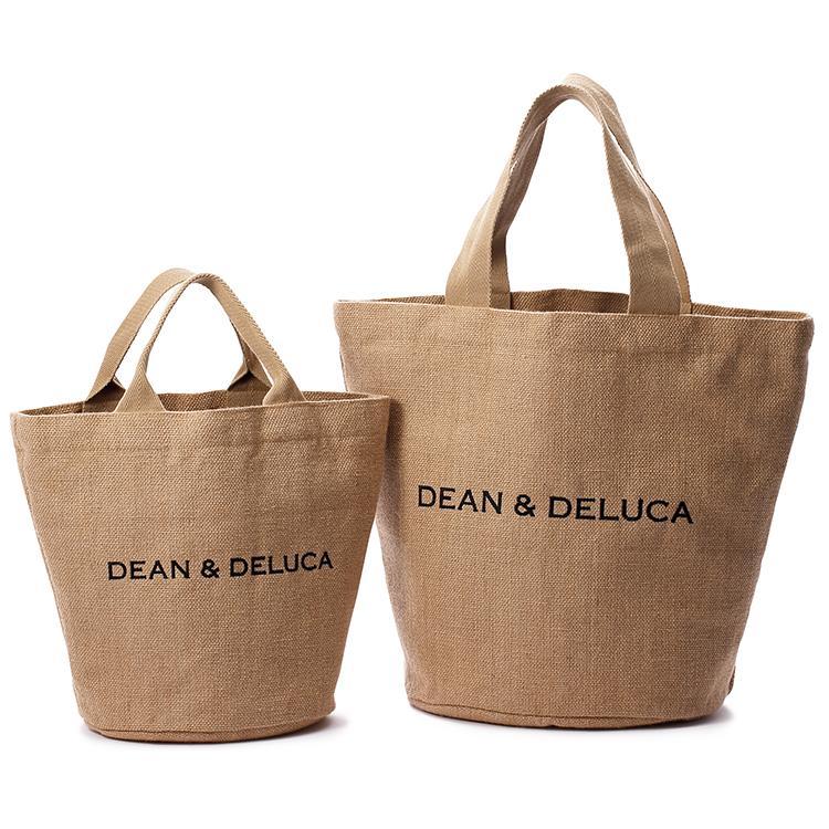  Mother's Day 2024DEAN&DELUCA S size L size Dean & Dell -ka tote bag flax shopping eko-bag . present bag high capacity free shipping 