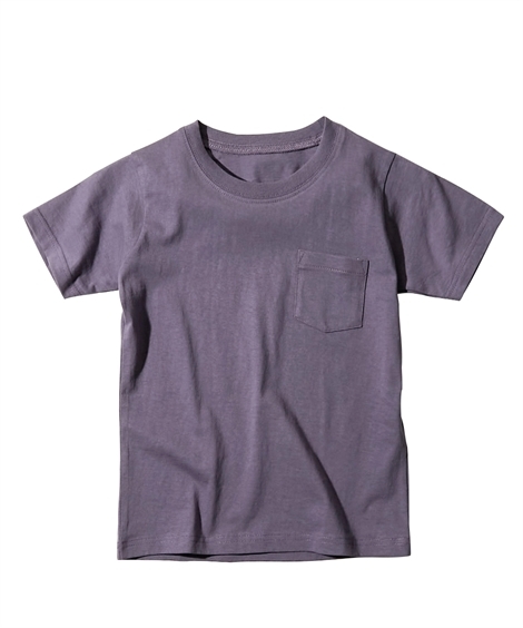  T-shirt cut and sewn Kids pocket attaching short sleeves man girl child clothes Junior clothes height 100/110/120/130cmnisennissen