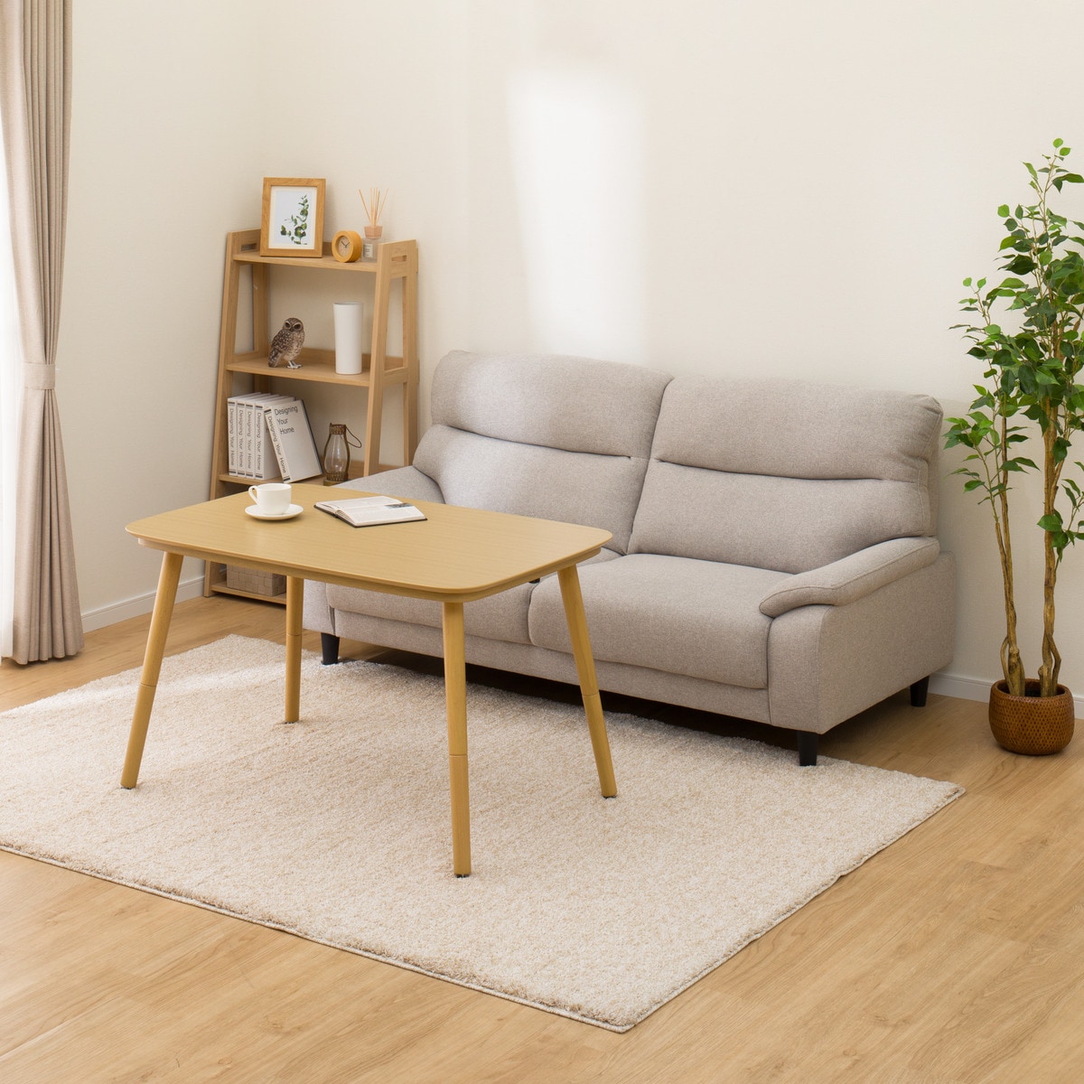 2WAY kotatsu + sofa set (NV23 105 LBR3 person for sofa MK02 KD MO)nitoli