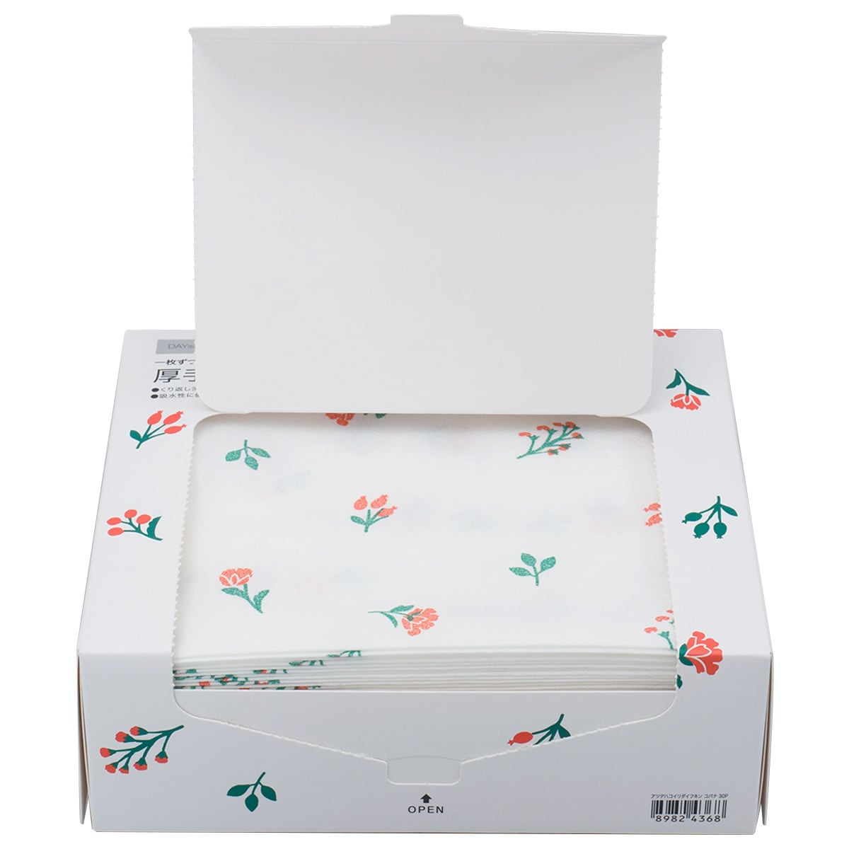  thick boxed pcs dish cloth ( small flower 30 sheets entering )nitoli