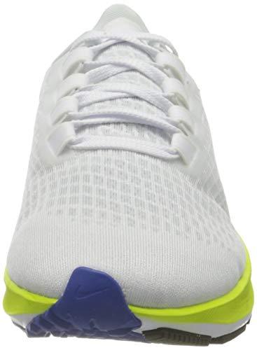 NIKE AIR ZOOM PEGASUS 37 "WHITE RACER BLUE CYBER BLACK" BQ9646-102 （ホワイト/サイバー/ブラック/レーサーブルー） ペガサス メンズランニングシューズの商品画像