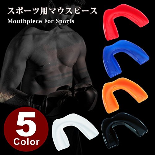 [SUCFORTS] мундштук экономичный комплект бокс спорт боевые искусства (3 шт. комплект, прозрачный )