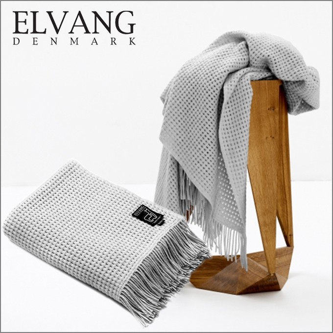  alpaca blanket * large size stole L Van Denmark basket light gray ELVANG BASKET 7401 regular store 