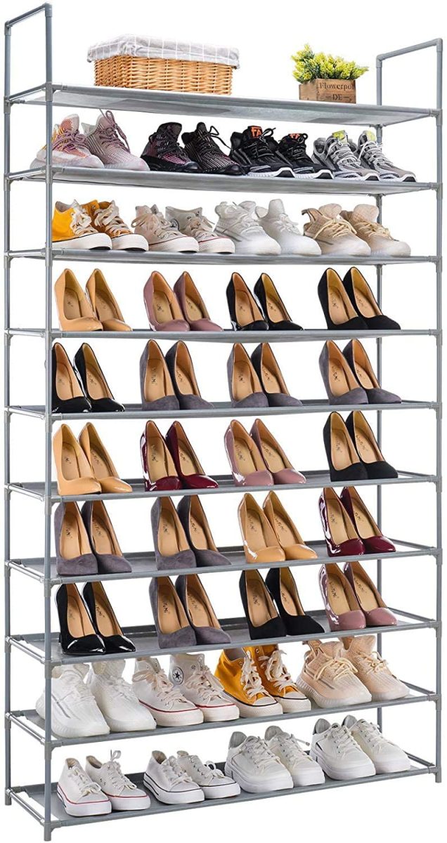 く日はお得♪ シューズラック 50足 靴収納 10段シューズラック 即ち 5