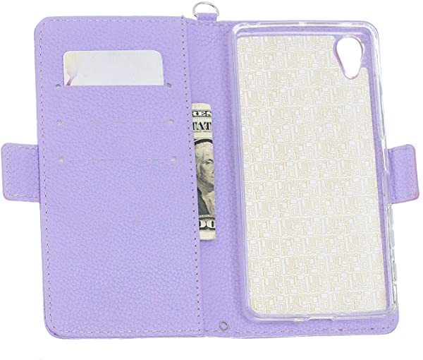 最新作の Xperia X Performanceケース So 04h ケース Sov33 ケース 502so ケース 手帳型 可愛い花柄 おしゃれなストラップ付き キラキラ Democracia Tv