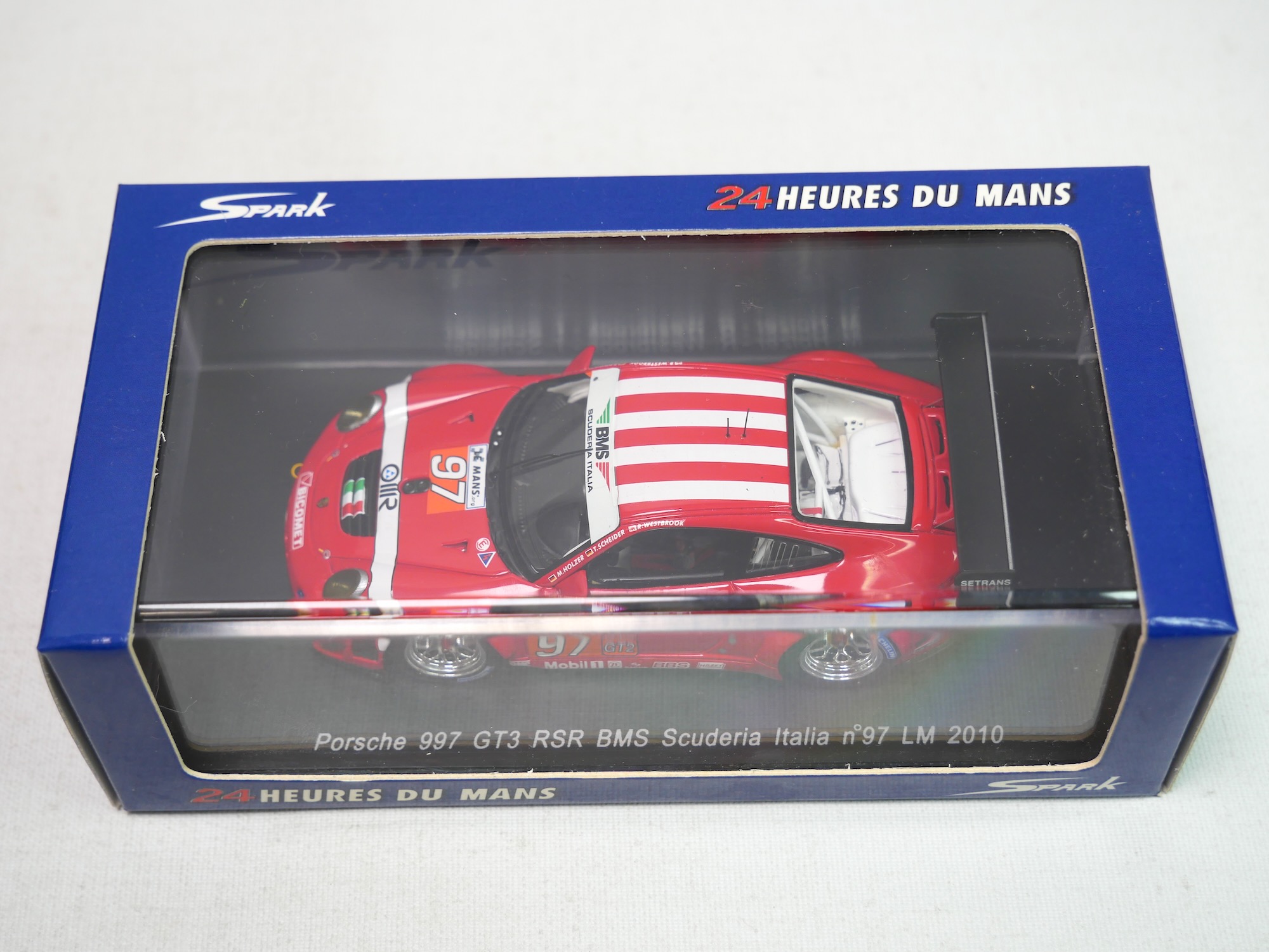 ポルシェ 997 GT3 RSR BMSスクーデリア・イタリア （No.97） （1/43スケール S2586）