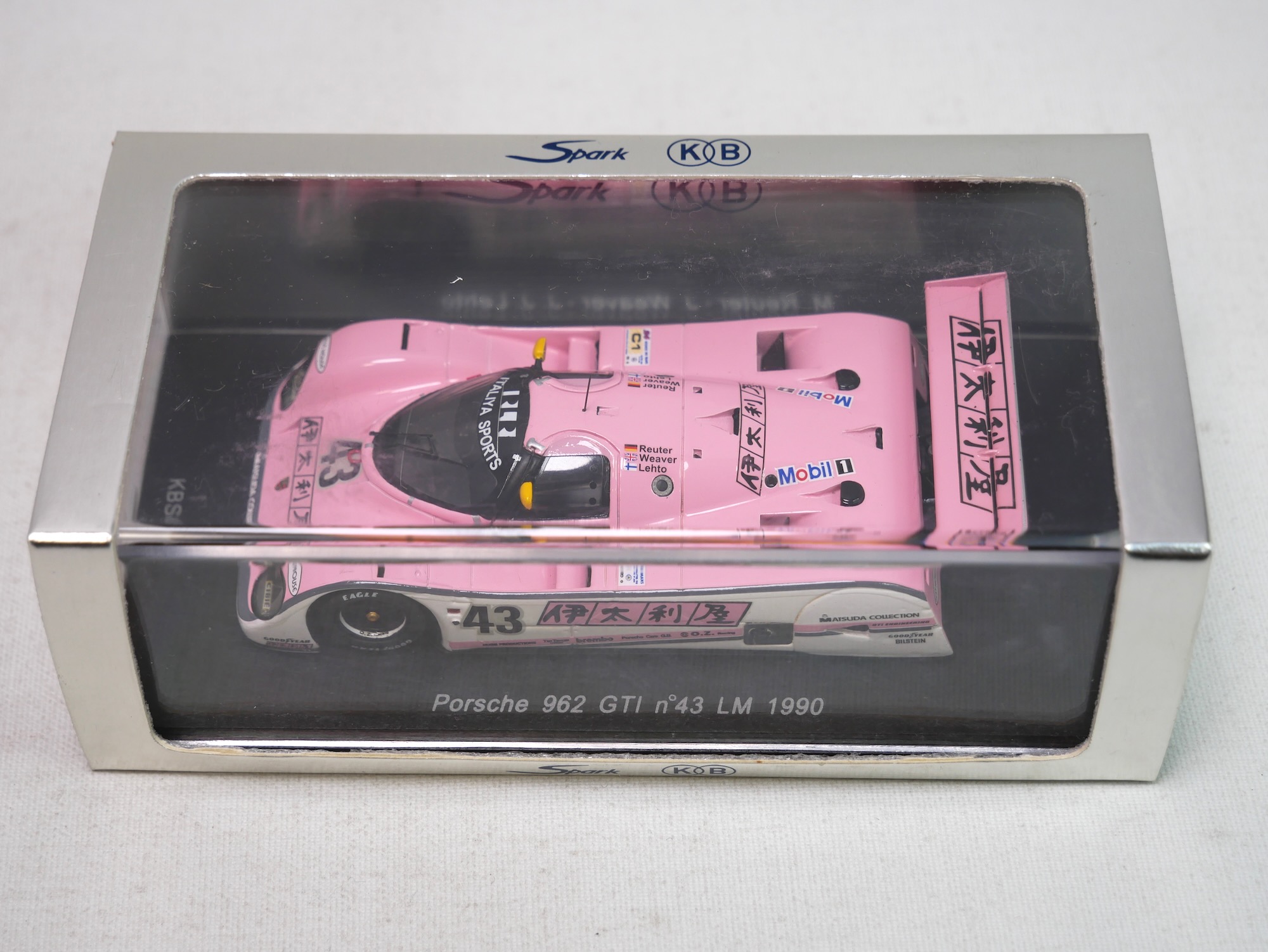 スパークモデル ポルシェ 962C 90 ルマン #43 M.ローター/J.ウィーバー