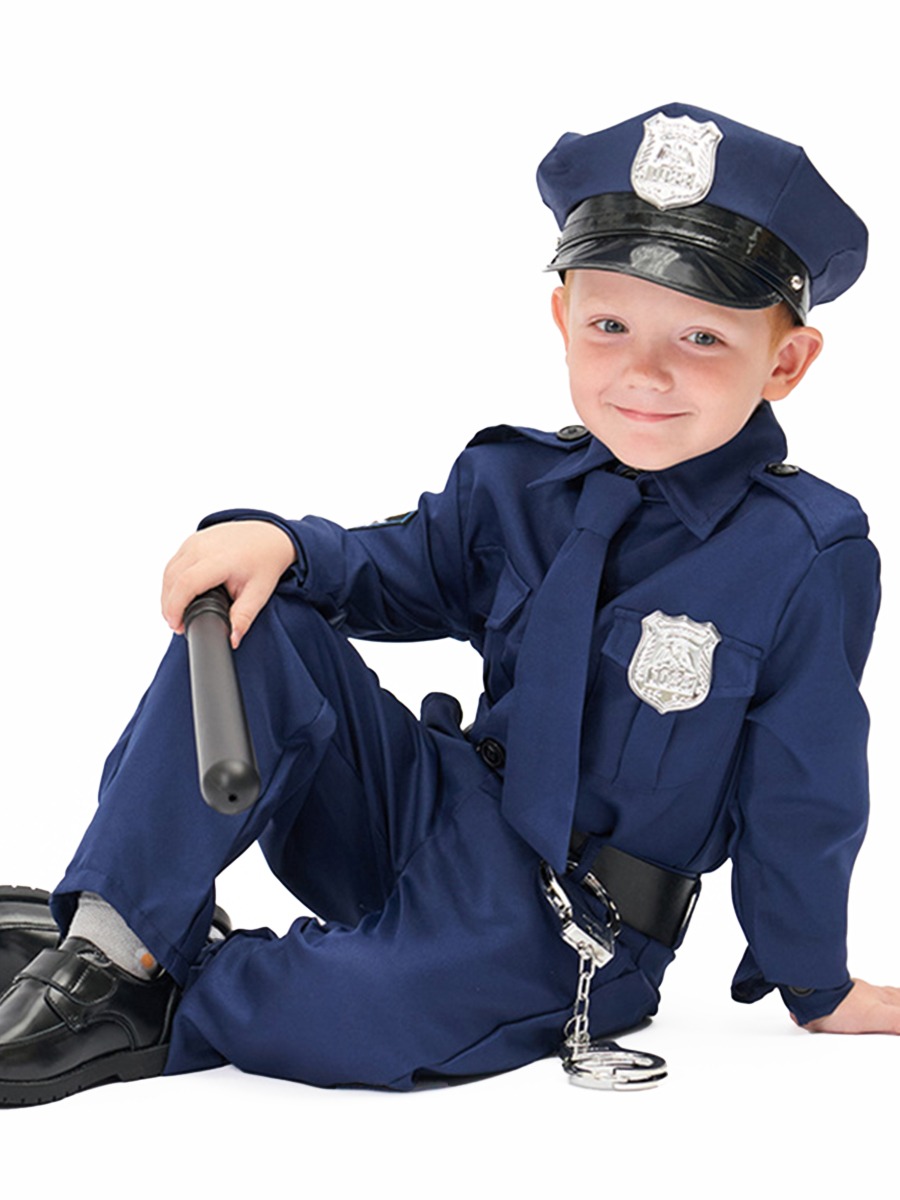  Kids Police 8 позиций комплект мужчина .. полиция Police Junior ребенок ребенок Kids одежда ребенок одежда cosplay