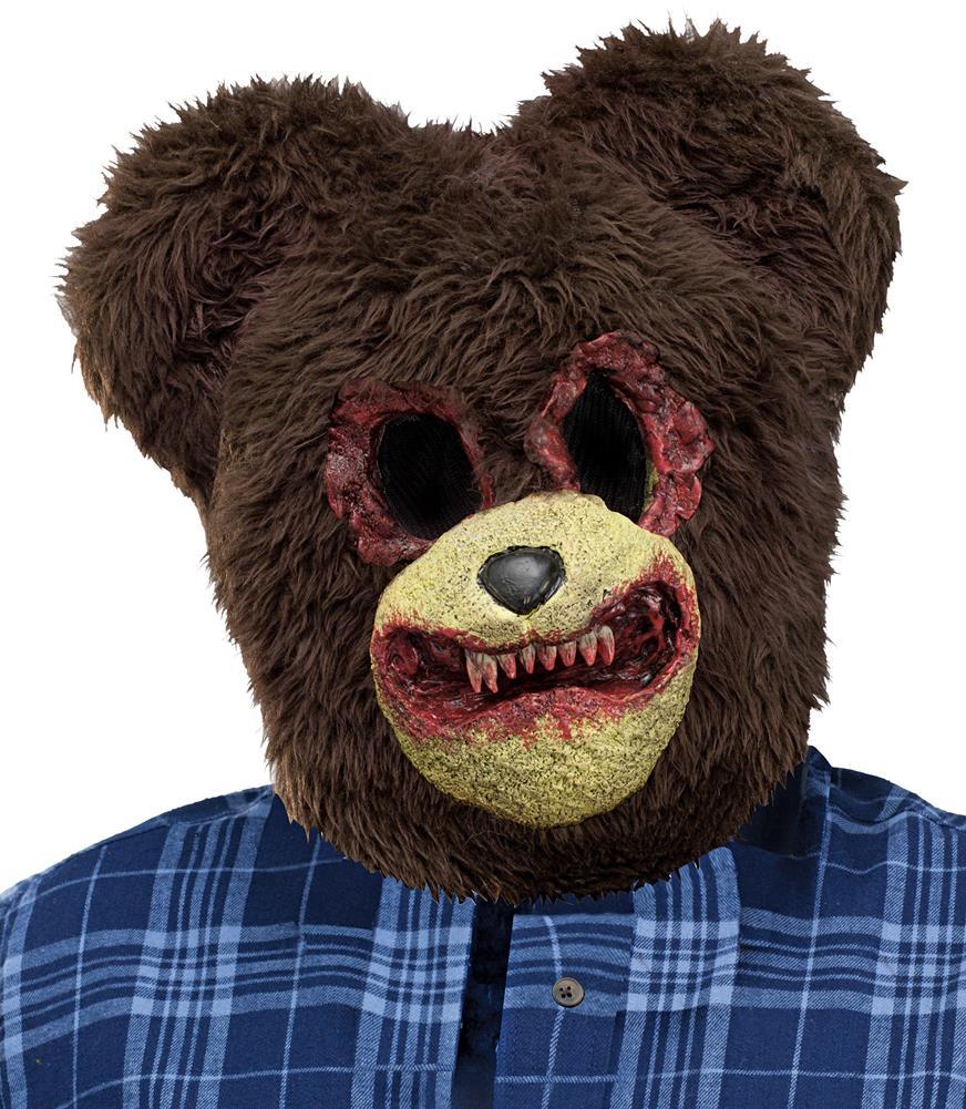  ликвидация запасов blati Bear маска медведь killer Bear головной убор медведь ... человек медведь ужасы Halloween костюмы костюм FUN WORLD