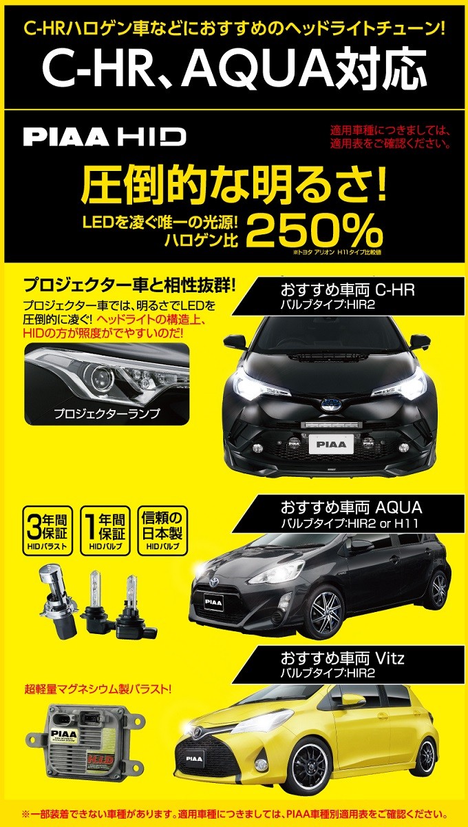 超歓迎即納 Piaa 車検対応 安心のメーカー保証付 バラスト3年 バルブ1年 Hh504 Norauto Paypayモール店 通販 Paypayモール ピア ヘッドライト用 Hidオールインワンキット H4 6000k 35w 2個入 日本製 輸入車対応 高品質新作 Www Ecopackersperu Com
