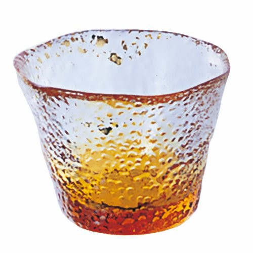津軽びいどろ 盃 50ml F-79468 （黄金空）の商品画像