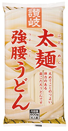 さぬきシセイ 讃岐太麺強腰うどん 600g×5袋の商品画像