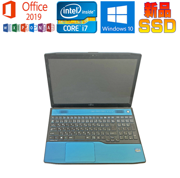 富士通 LIFEBOOK AH77/K アクアブルー ［FMVA77KL］ 2013年2月発表