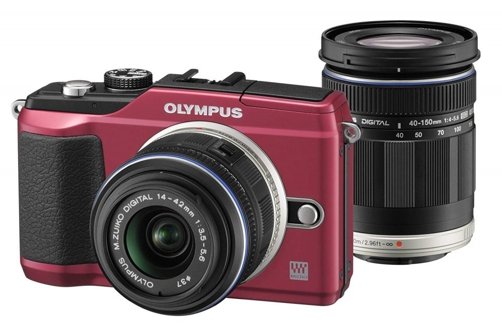 オリンパス オリンパスペン OLYMPUS PEN Lite E-PL2 ボディ（レッド