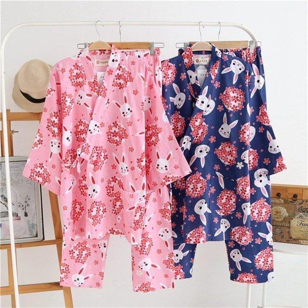  jinbei lady's ....2 point set top and bottom set hot spring for women floral print summer clothing summer festival 2021 new work 