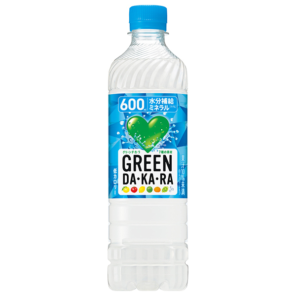 SUNTORY SUNTORY GREEN DA・KA・RA 600ml × 24本 ペットボトル GREEN