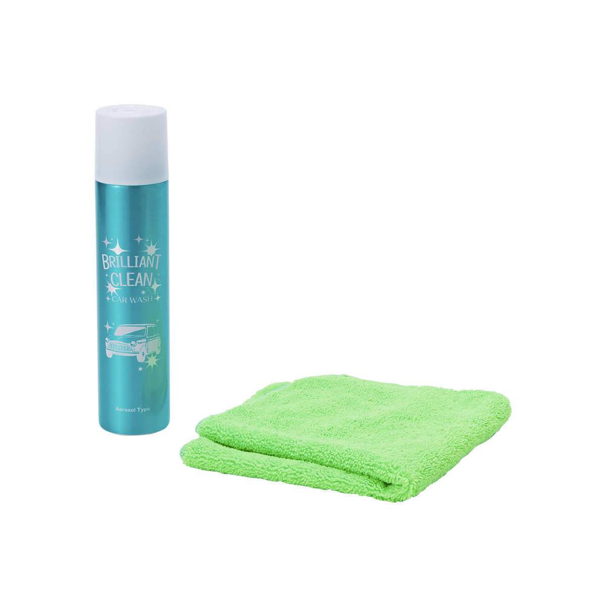 楽々水なしオールインワン洗車 ブリリアントクリーン クロス付きの商品画像