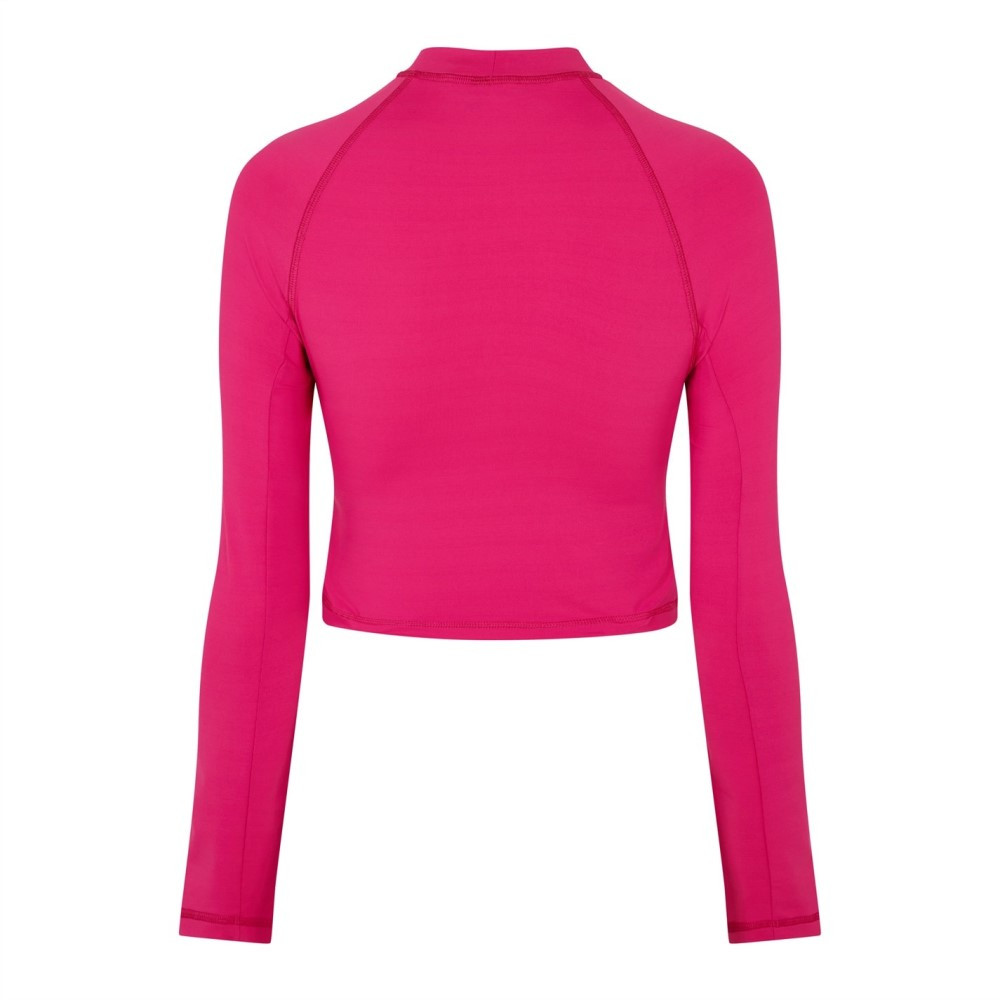  Balmain (BALMAIN) lady's bare top * tube top * cropped pants tops Balmain U L/S T-Shrt Ld34 (Pink/White)