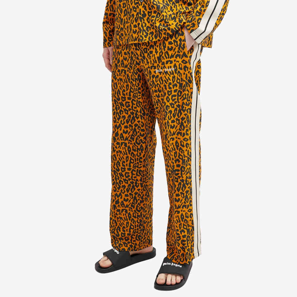 pa-m Angel s(Palm Angels) men's sweat * jersey bottoms * pants Cheetah Track Pants (Orange)