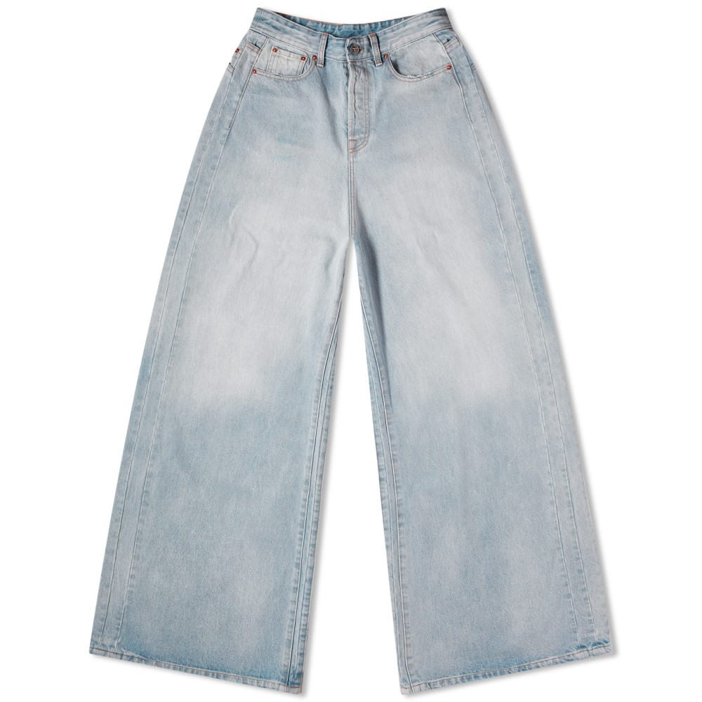 vetomon(Vetements) женский джинсы * Denim низ * брюки Vetements Destroyed Jeans (Blue)