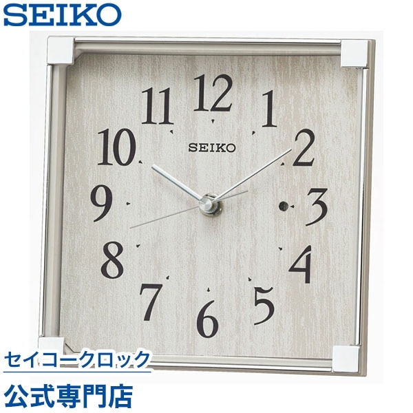 SEIKO 木目柄置時計 BZ237Aの商品画像