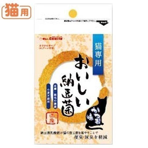 ドクターズチョイス 猫用 おいしい納豆菌 かつお味 80g×1個
