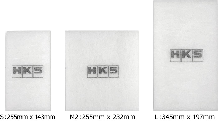 [HKS] super air filter for exchange filter M2 size (255 X 232)