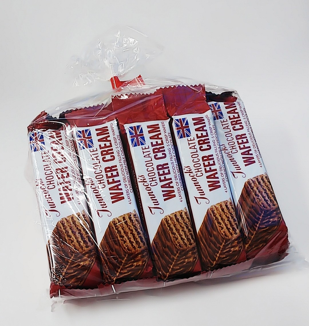 ta- knock шоколад wai мех крем TUNNOCK'S CHOCOLATE WAFER CREAMS 24g×10 штук * takkyubin (доставка на дом) плата подтвердите пожалуйста [ рефрижератор рейс * доставка отдельно ]