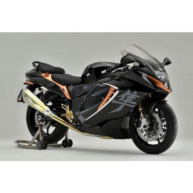 チタン フルエキゾーストマフラー 2本出し ヘキサゴンサイレンサー（GSX1300R '21-/8BL-EJ11A）268KOPAC1M0000の商品画像