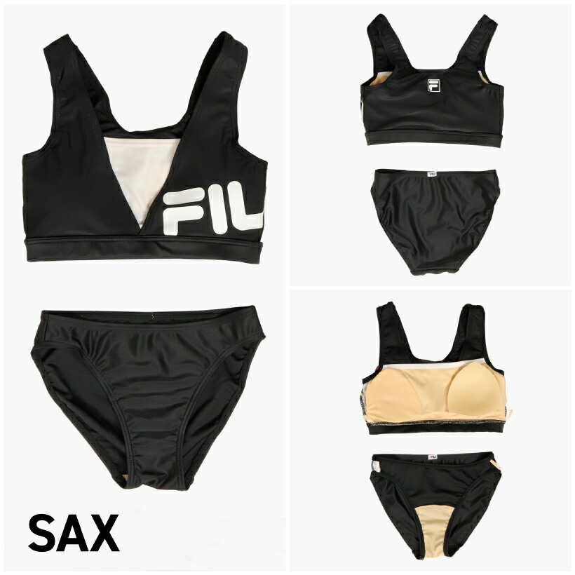 [SALE] Kids девочка футболка есть бикини 3 позиций комплект купальный костюм FILA filler 120663